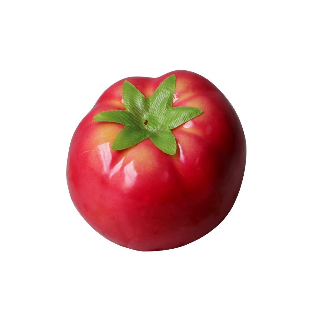 8 Tomates Artificielles Réalistes - Déco Cuisine Et Magasin, En Mousse Et Plastique