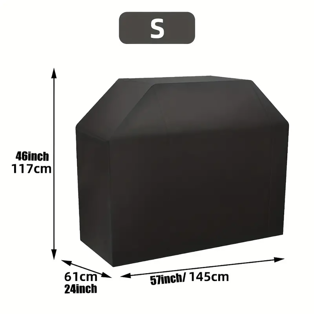 Capa para churrasco ao ar livre, poeira, à prova d'água, weber, resistente, grelha, proteção contra chuva, ao ar livre, redonda: Azul