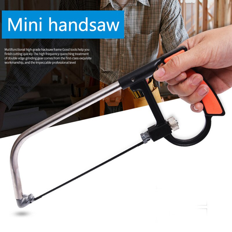 7 in 1 Multifunctional Hand Saw Set Woodworking Universal Mini Hacksaw DIY For Wood Woodworking 5pcs Blades Saws Set Hand Tool