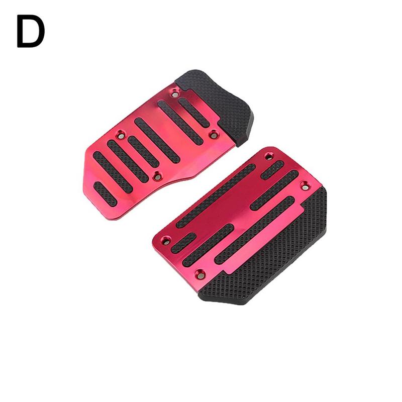 Cubierta antideslizante Universal para Pedal de freno de Gas, accesorios de piezas de repuesto para automóviles, Universal, 3 unids/set por juego: D