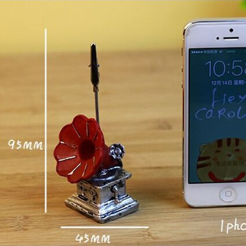 1PC Simple And Stylish Wooden Notes Message Folder Photo Display Folder Desktop Accessories