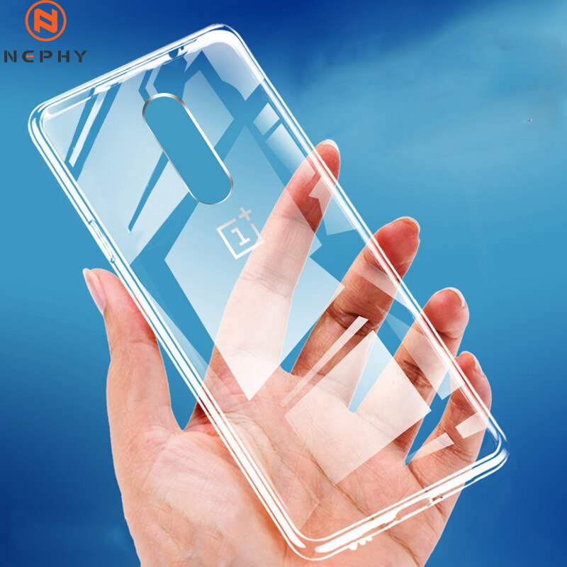 Ultra Thin Soft Silicon Clear Transparent Phone Case for OnePlus 5 5T 6 6T 7 7T 8 Pro Nord Body Protective Funda for One Plus 8: For Oneplus 7