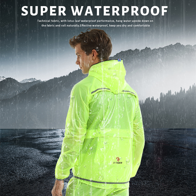 X-Tiger Waterproof Cycling Jacket Set Men's – Vicedeal - Main Image