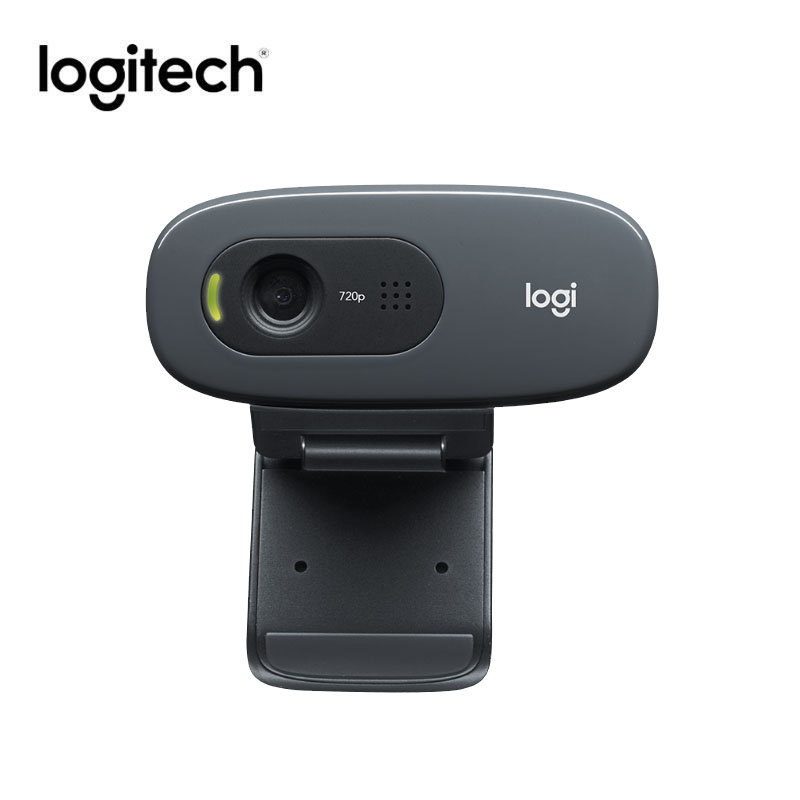 Logitech C270/C270i/C310 HD Webcam 720P Built-in Mic 3-MP Widescreen Camera USB2.0 Free Drive Camera For PC Web Chat