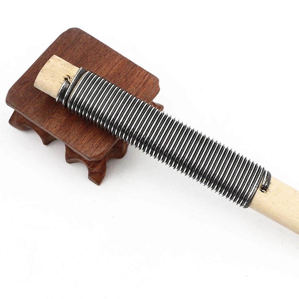 Coarse Teeth Metal Rasp File Softwood Steel Wooden Handle Woodworking 3 Pcs