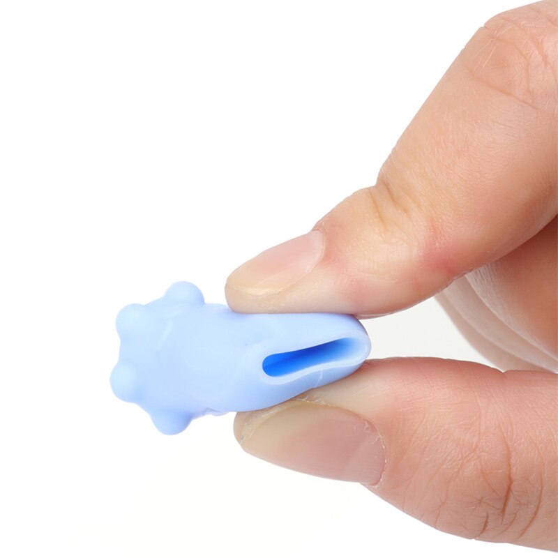 Deli barneskole elev penneholder barn blyant student gel penneholder nybegynner myk plast blyant korrigering skrivesaker