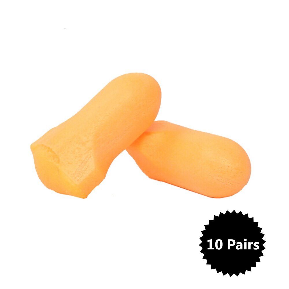 10 Pairs Ear Plugs High Foam Anti Noise Ear Plugs Ear Protectors Soundproof Earplugs Workplace Safety Supplies: 10 pair for LPF-1