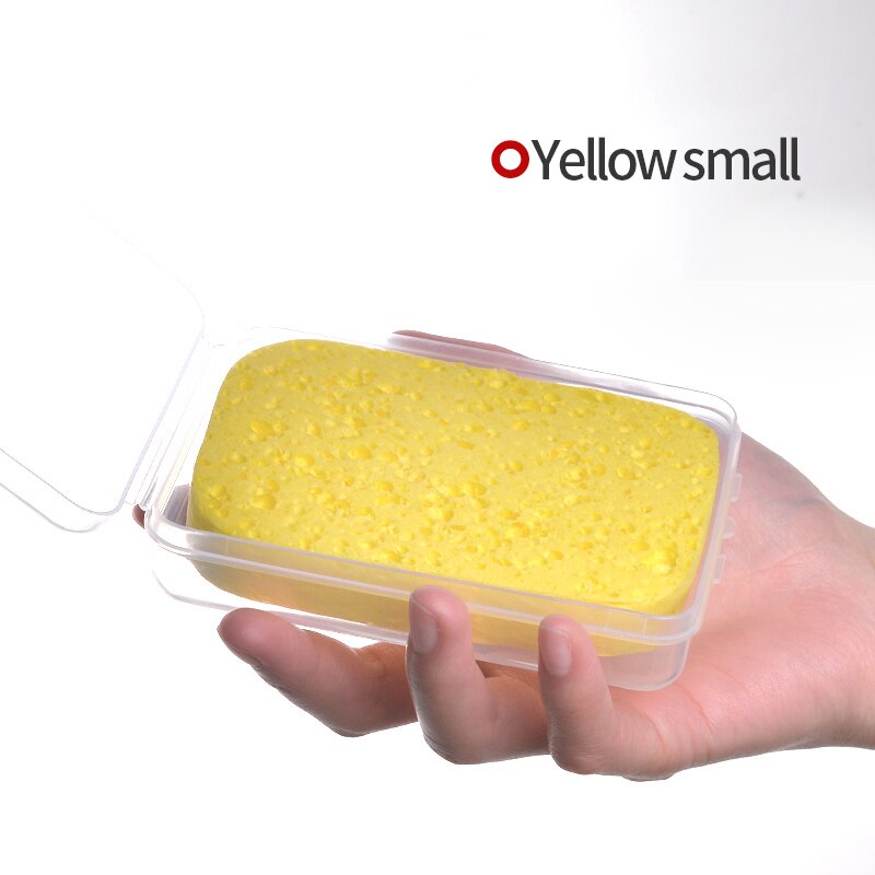 Art Aquarel Spons Hydraterende Speciale Water Shalk Spons Magic Water Absorberende Spons Art Schilderen Leveringen: 1 yellow small