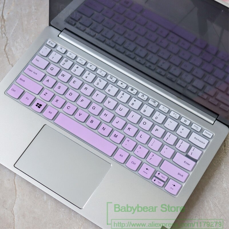 Silikon Tastatur Abdeckung haut für lenovo ideapad S540 13 S540-13IML S540-13API S540-13sind S540 13IML 13API 13sind 13.3 &quot;Laptop: fadepurple