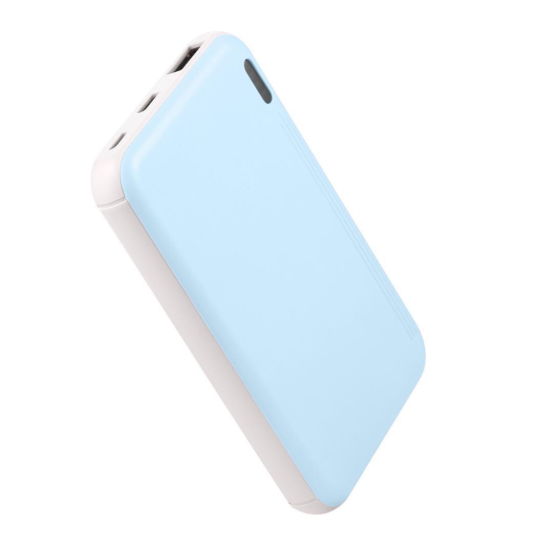 10000mAh Portable batterie externe de Téléphone Portable Chargeur de Batterie Externe chargeur portatif à deux bornes usb Rose Poverbank Charge Rapide Pour iPhone