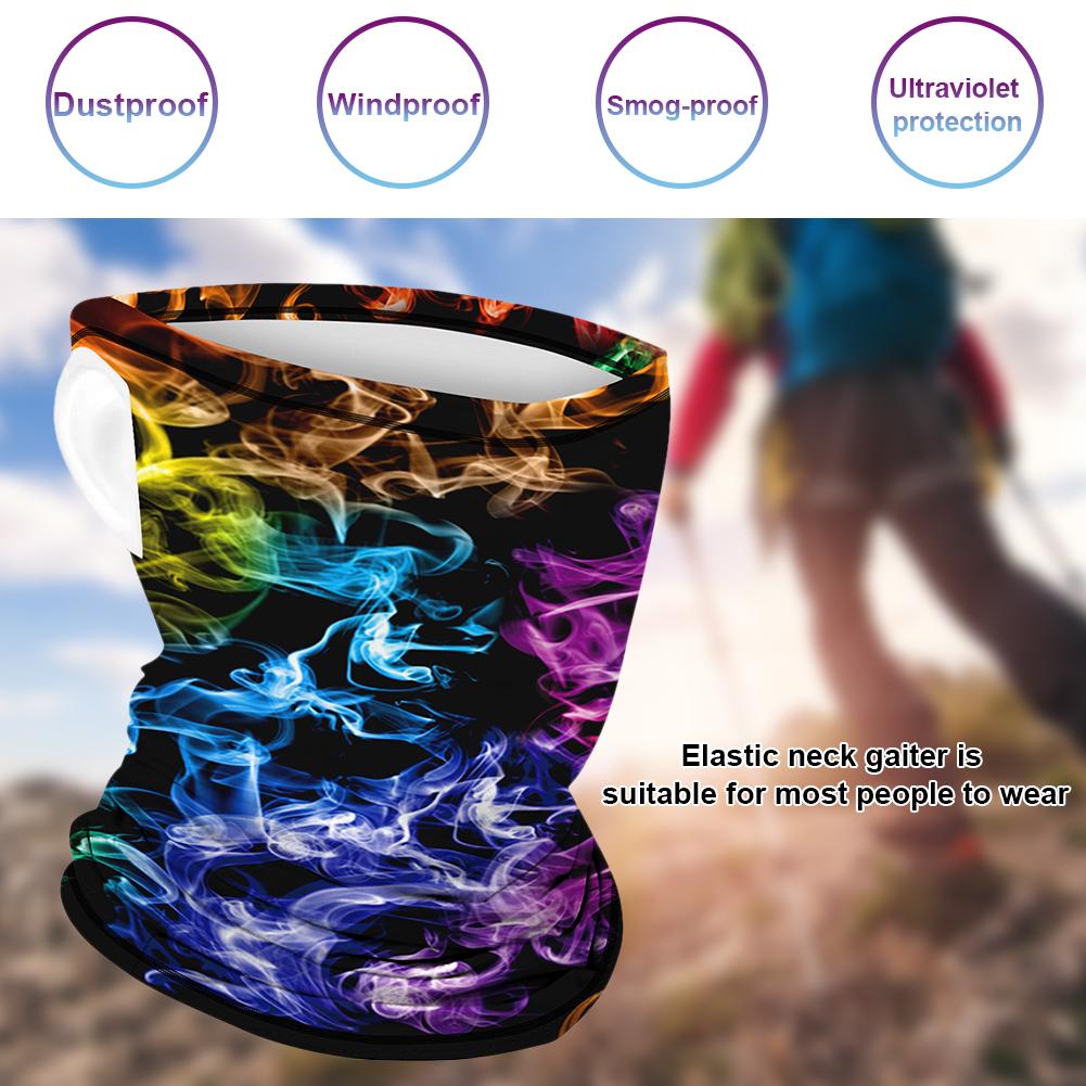 Moto Copricapi Equitazione Arrampicata Collo Ghetta di Protezione Del suola Antivento Traspirante Viso Della fascia Sciarpa unisex