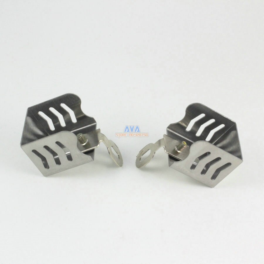 10 Pieces Stainess Steel Curtain Track End Caps Curtain Track End Stops 30x28x26mm