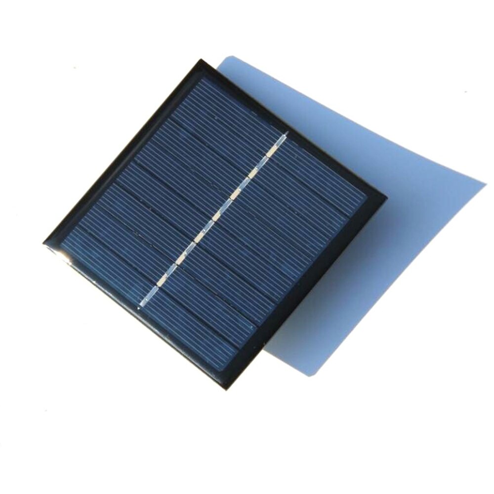 1W 4V Rechargeable AA Battery Solar Panel Solar Cell Charger Adapter With Base for 2xAA Batteries Charging