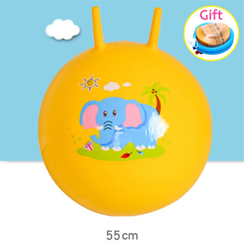 40/45/55 centimetri Sfera Gonfiabile Giochi di Giocattoli Per Bambini A Mano Cattura Palla Per I Bambini Giochi All'aperto Giochi di Sport del fumetto di Salto Palle Giocattolo Del Bambino: B 55cm