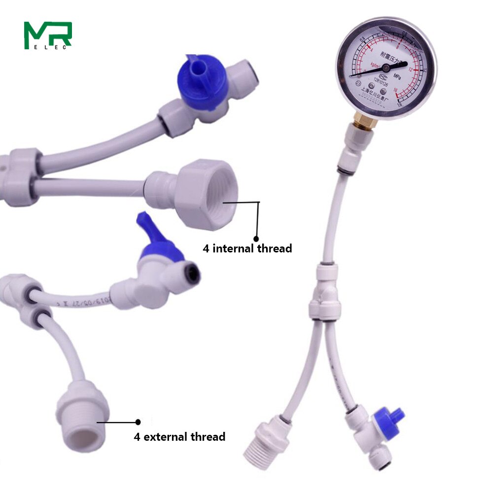 Yn60 anzug 0 ~ 1,6 MPA öl druck Anti Vibration Haushalts klopfen wasserfilter Manometer Prüfung wasser rohr Druck Messgerät