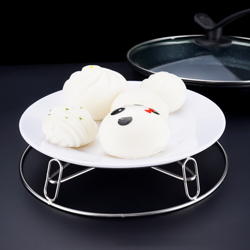 Five-pointed Star Stainless Steel Steaming Racks Kitchen Tools Heat Insulation Anti-Scalding Pot Holder Pot Pad Stand