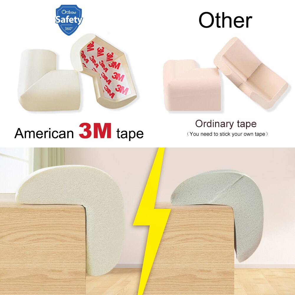 5M + 8 Stuks Baby Veiligheid Corner Protector Kinderen Bescherming Hoeken Tafel Hoek 3M Tape Kind Security Rand hoek Guard Strip