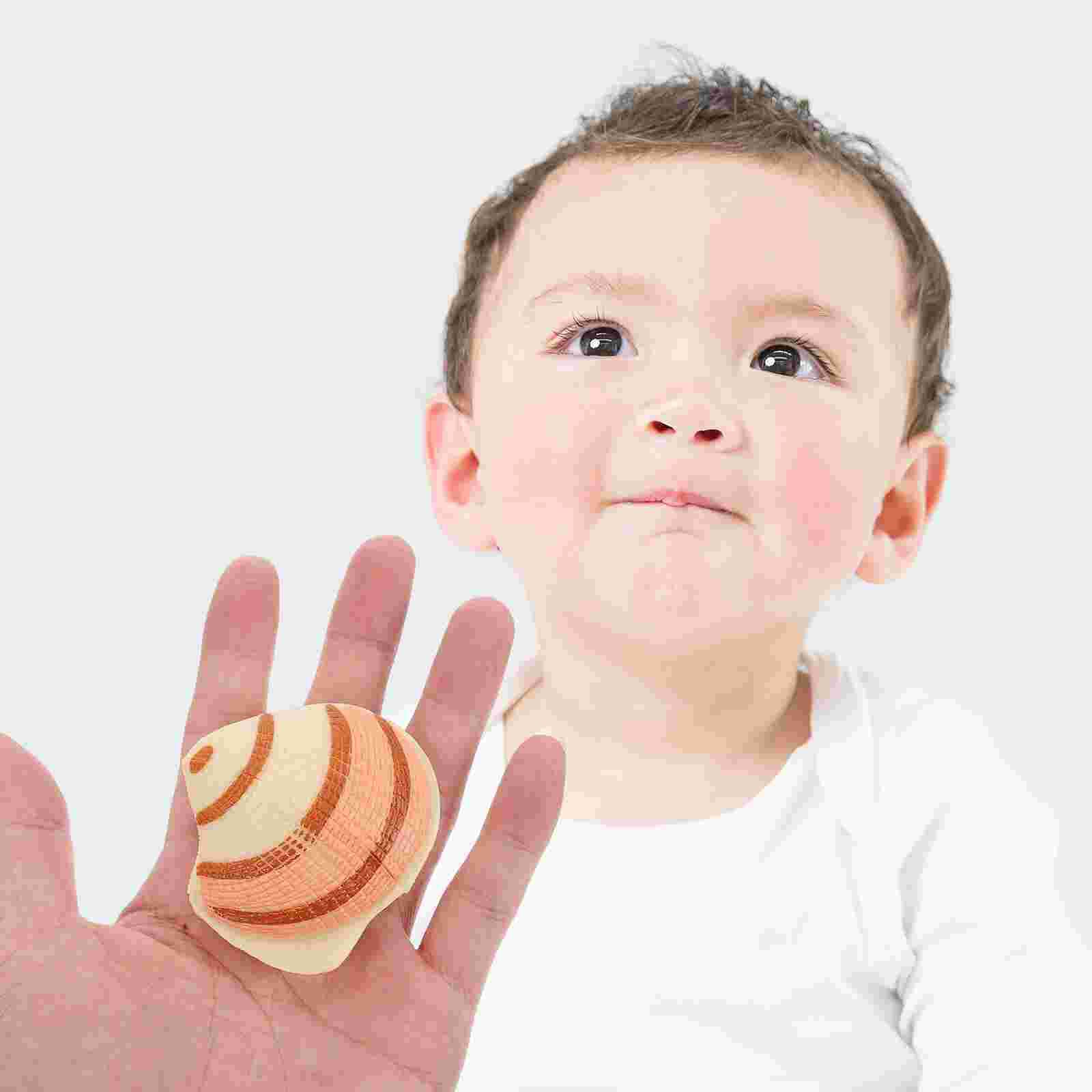 2Pcs Simulated Sea Animal Model Vivid Sea Creature Conch Shell Tabletop Decor