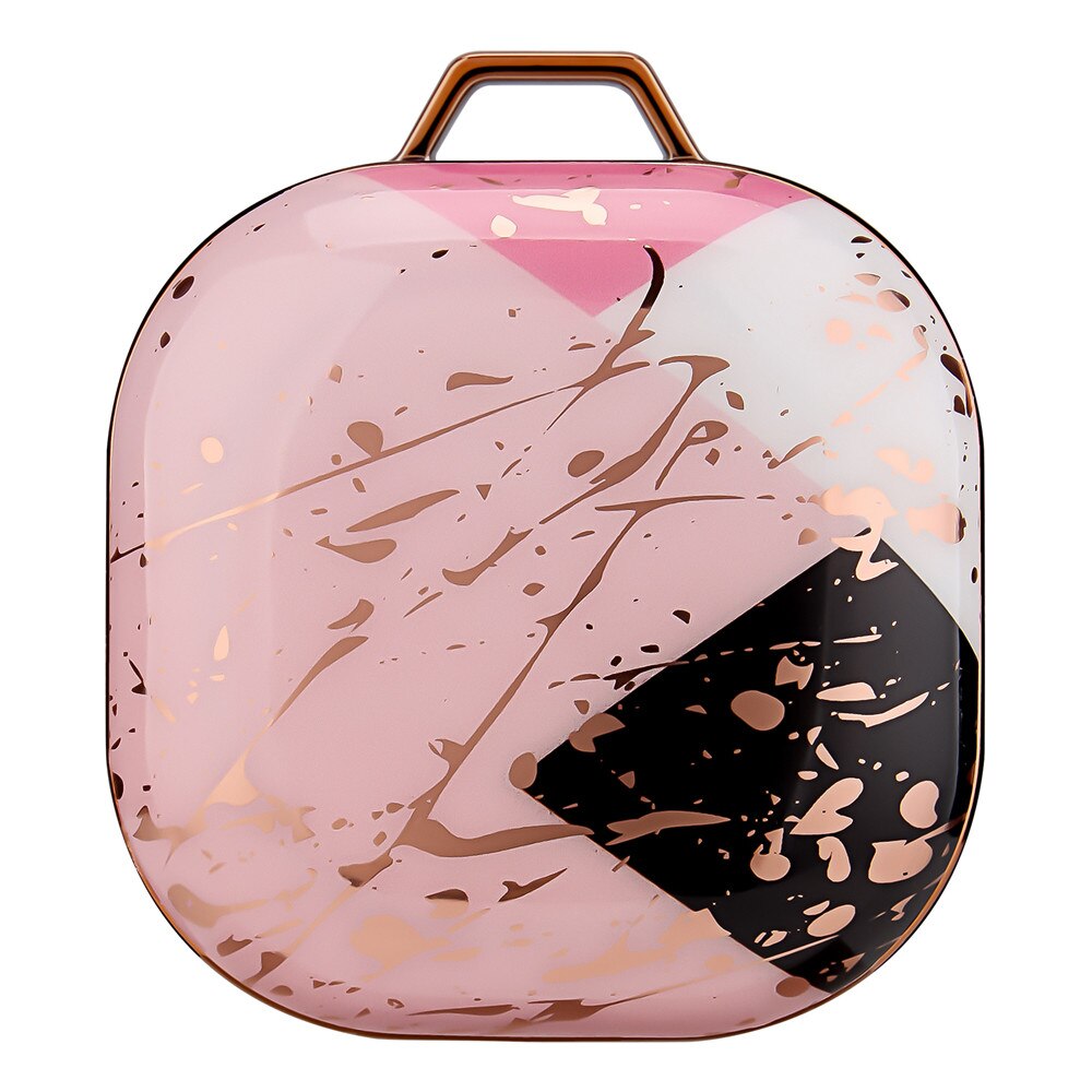 Dla Galaxy Buds 2/Live/Pro Case plastikowe marmurowe błyszczące luksusowe antypoślizgowe twarde powłoki słuchawki akcesoria do Galaxy buds live Case: GC12
