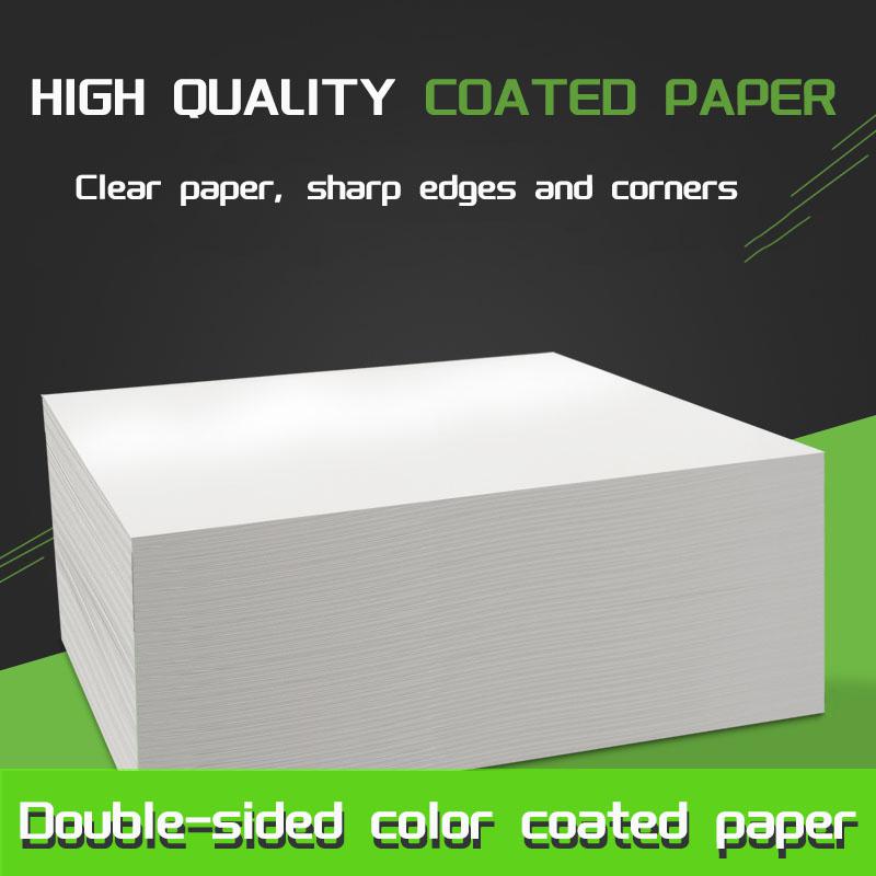 50 sztuk/worek papier powlekany atramentem A4 druk 300g 200g kolorowa drukarka atramentowa papier dwustronny papier fotograficzny o wysokim połysku kolorowy papier drukowy
