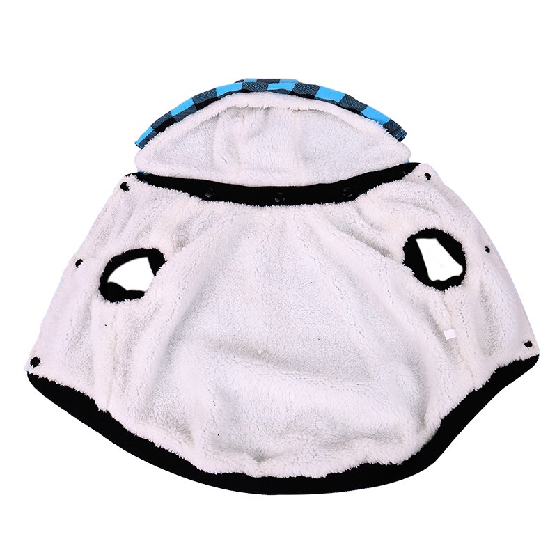 Freies Große Größe Haustier Hund Mantel Winter warm Hund Kleidung Für Chihuahua Weiche Kapuze Welpe Jacke Kleidung Mit ablösen Hütte