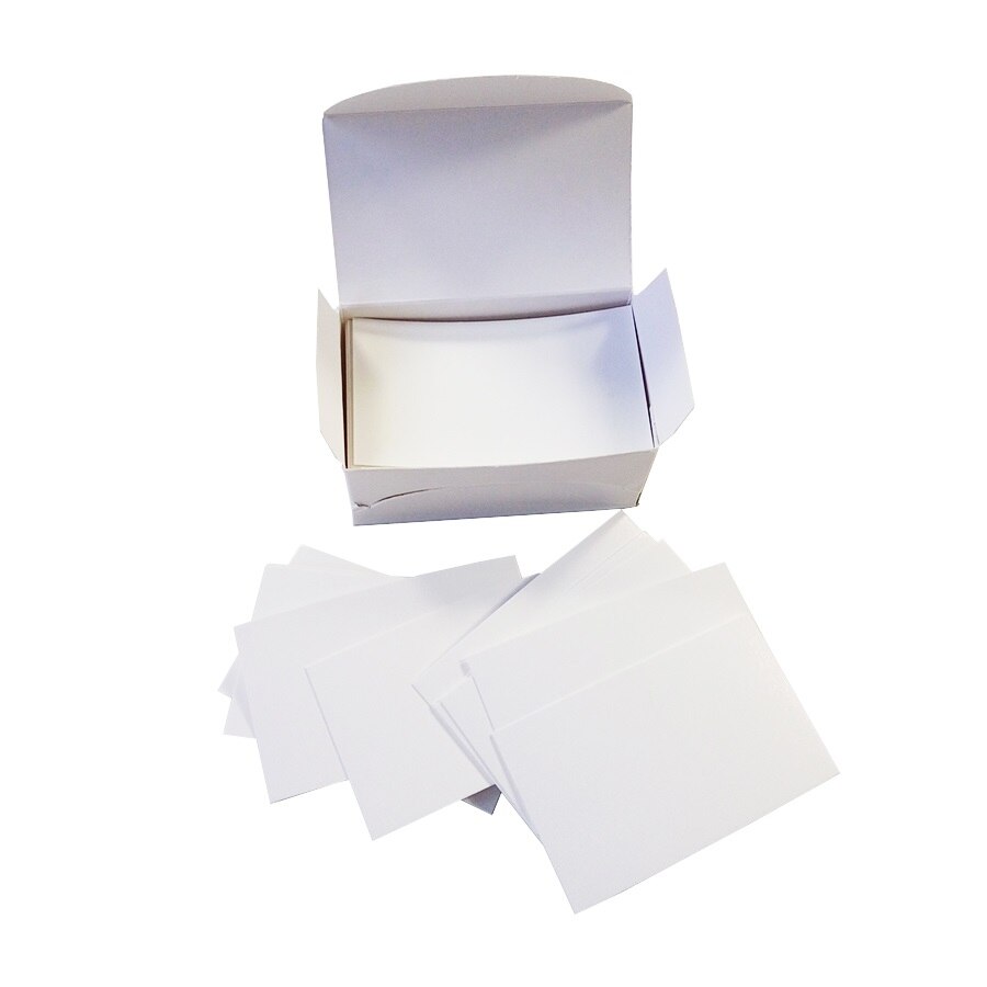 100 Pcs/lot White Black Kraft Paper Card Message Memo Wedding Party Thank You Cards Label Bookmarks Blank Kraft Name Card