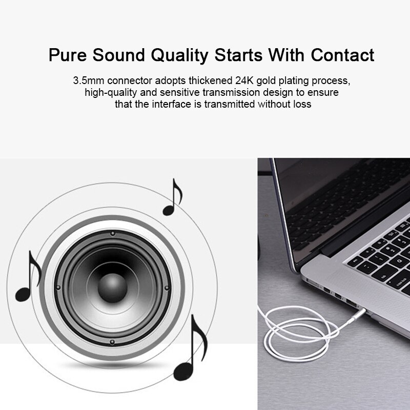 Man-vrouw Aux Kabel Hoofdtelefoon Verlengkabel 3.5 Mm Jack M/F Audio Stereo Extender Cord Oortelefoon 3.5mm Kabel