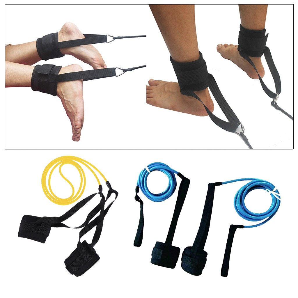 2x cintura da allenamento per nuoto cinturino alla caviglia stazionario per nuoto ginnico