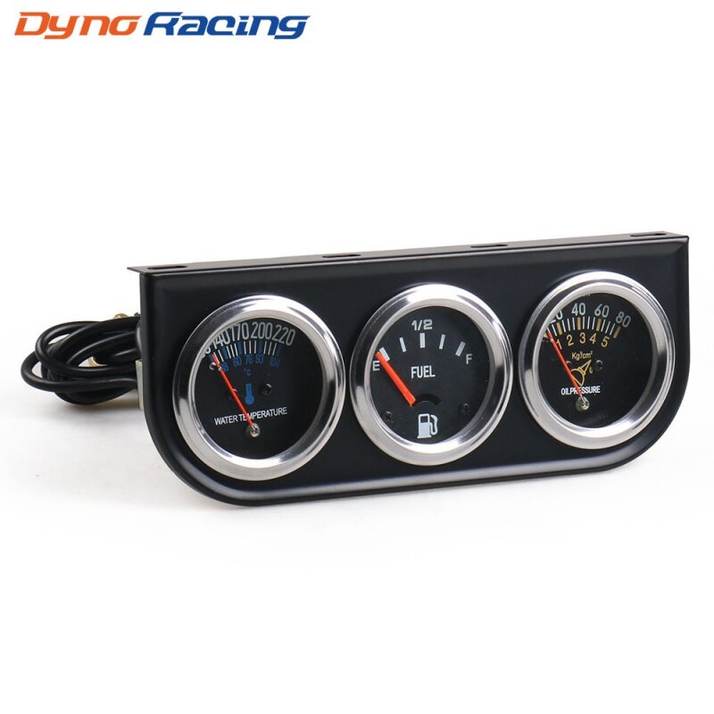 Car Combination Instrument Mechanical Triple Meter Water Temperature+Oil Pressure+The Amount of Oil Three-in-One Instrument
