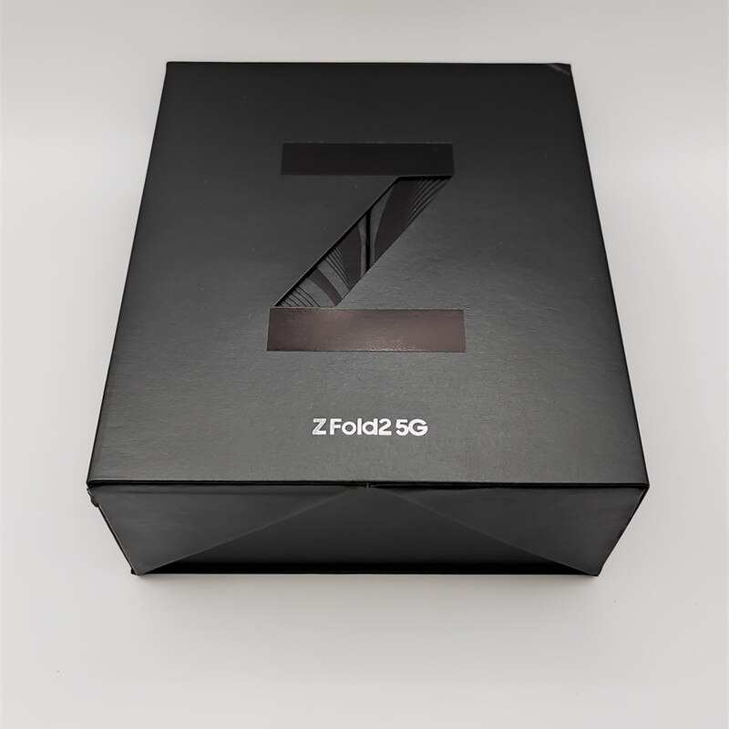 Retail Packing Box for Samsung Galaxy Z Fold2 5G Z Fold3 5G Total Empty Box for Samsung Z Fold 2 3 5G Phones: Z Fold 2 5G(black)