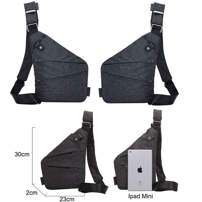 Mænd sportstasker bryst gym taske kompakt enkelt skulder pakke herre retro crossbody sling fitness anti tyveri sac de sport  xa503wa