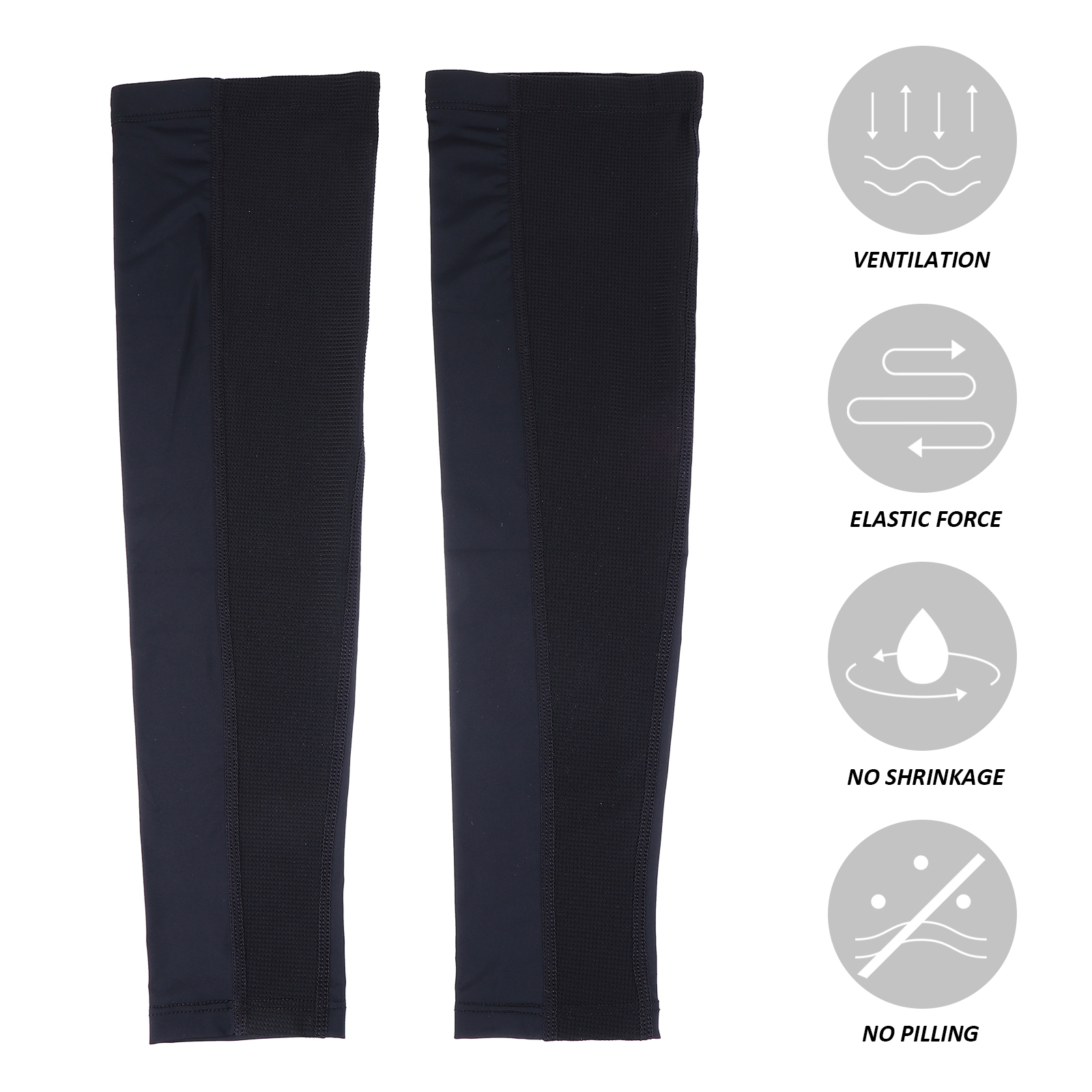 1 Pair Ice Sleeves Sun Protection Arm Cooling Sleeves Outdoor Coverings