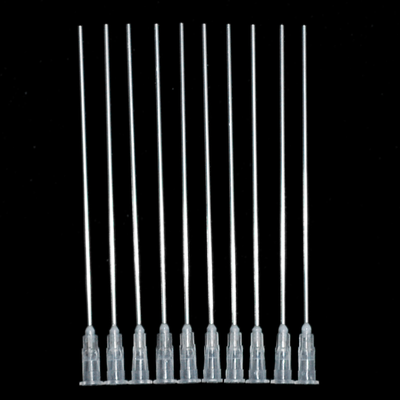 10/20 stücke Dosier nadeln Klebe spritze Nadel länge Maschinen düsen kleber Nadel stumpfes Ende Gewinde anschluss 14g-27g