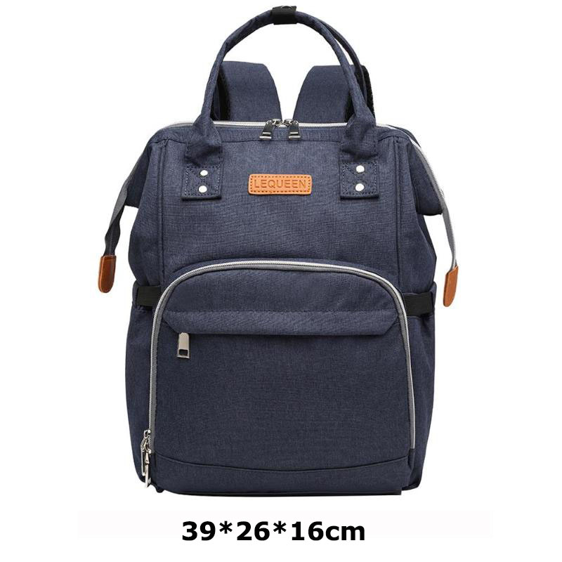 LEQUEEN Brand Baby Diaper Mummy Bags Large Capacity Maternity Nursing Diaper Bags infant Nappy changing bag Backpack Baby Care: 25