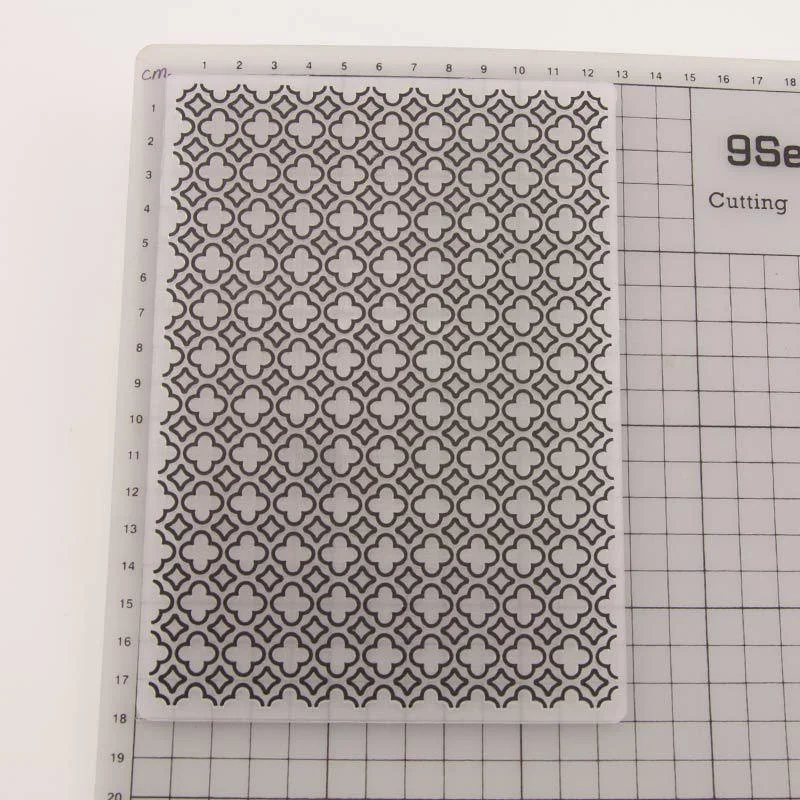 Dossier de gaufrage de fond pour la fabrication de cartes, bricolage Floral en plastique, Scrapbooking, carte d'album Photo, modèle de décoration artisanale en papier