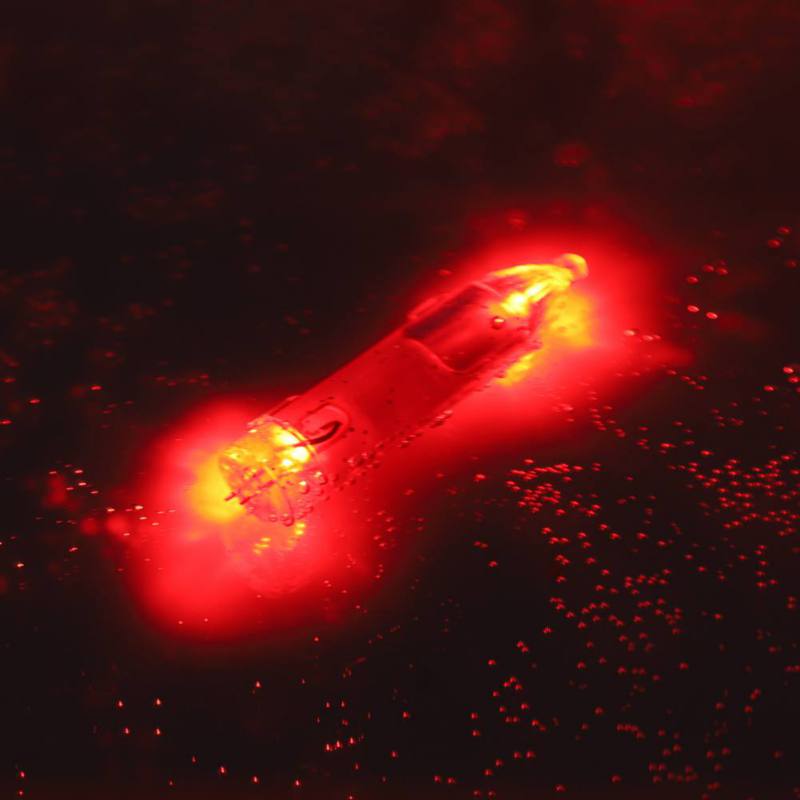 Mini Unterwasser Angeln Licht Fisch Locken Beleuchtung LED Tiefer Tropfen Augen bilden Angeln Tintenfisch Angeln Köder