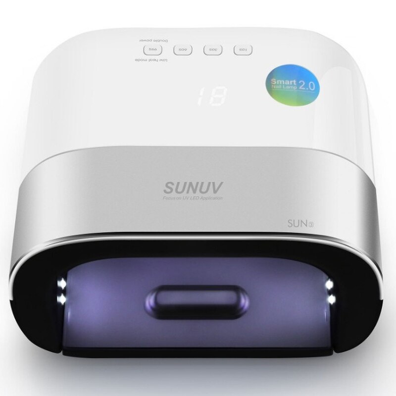 Lámpara UV LED de 48W para secado de uñas, 36 piezas, esmalte en Gel, temporizador inteligente, herramienta de manicura con Sensor automático