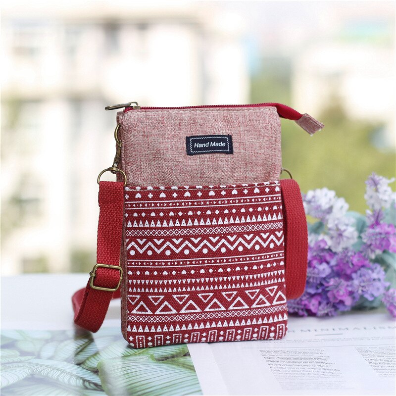 2022 Vrouwen Messenger Bag Schoudertas Lady Reizen Crossbody Zakken Mobiele Telefoon Zak: 18