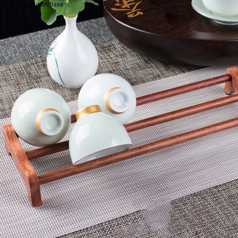 Porte-tasses en bois, décoration de la maison, égouttoir, porte-tasses de séchage, support de rangement, porte-gobelets, étagère d&#39;organisation