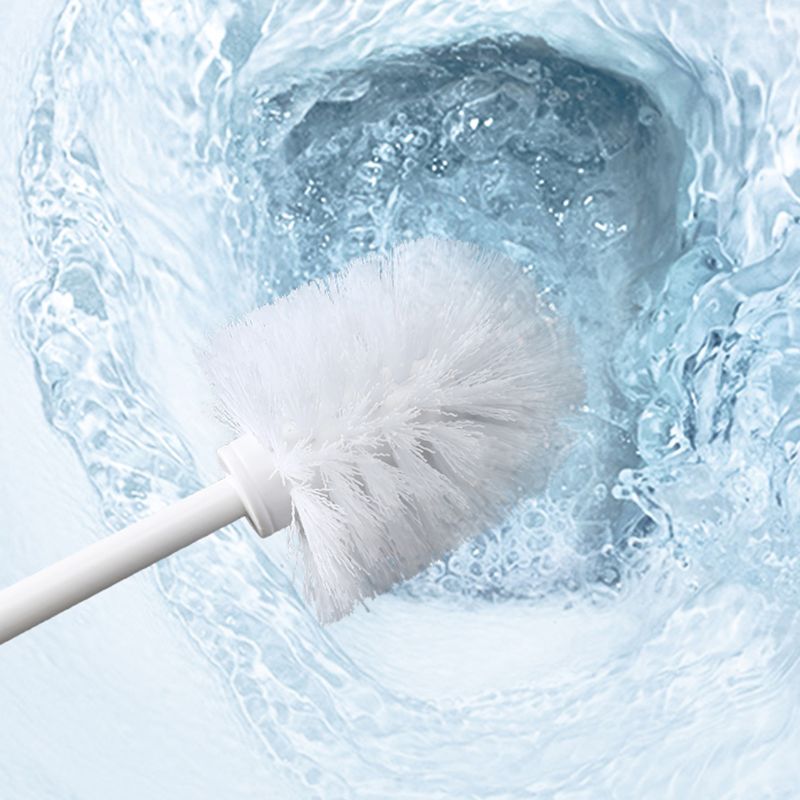 Cabeza de escobilla de baño de plástico Universal reemplazo blanco negro limpio herramientas de baño