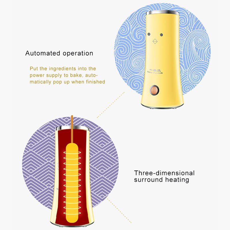 Cuiseur à vapeur électrique à levée automatique pour œufs, outil de cuisson, coquetier, Omelette, saucisse, Machine à petit déjeuner