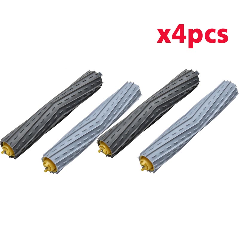Accessoires Kits remplacement pour iRobot Roomba 800 900 série 870 880 890 960 980 aspirateur côté brosse filtre extracteur: 4pcs