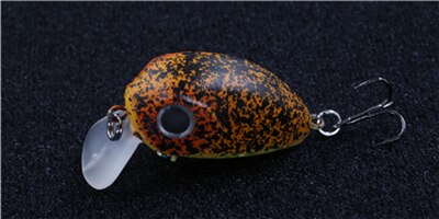 Le fish-Señuelos de Pesca ultraligeros, 32mm, 4g, micro wobbler, trucha, perca, Lucio, Crankbait flotante