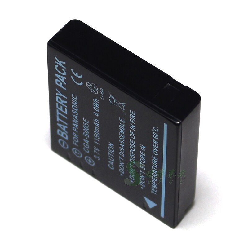 CGA-S005E Battery + USB Charger for Panasonic DMC-LX3 DMC-LX2 DMC-LX1 DMC-FX180 DMC-FX150 DMC-FX100 DMC-FX12 DMC-FX9 Camera