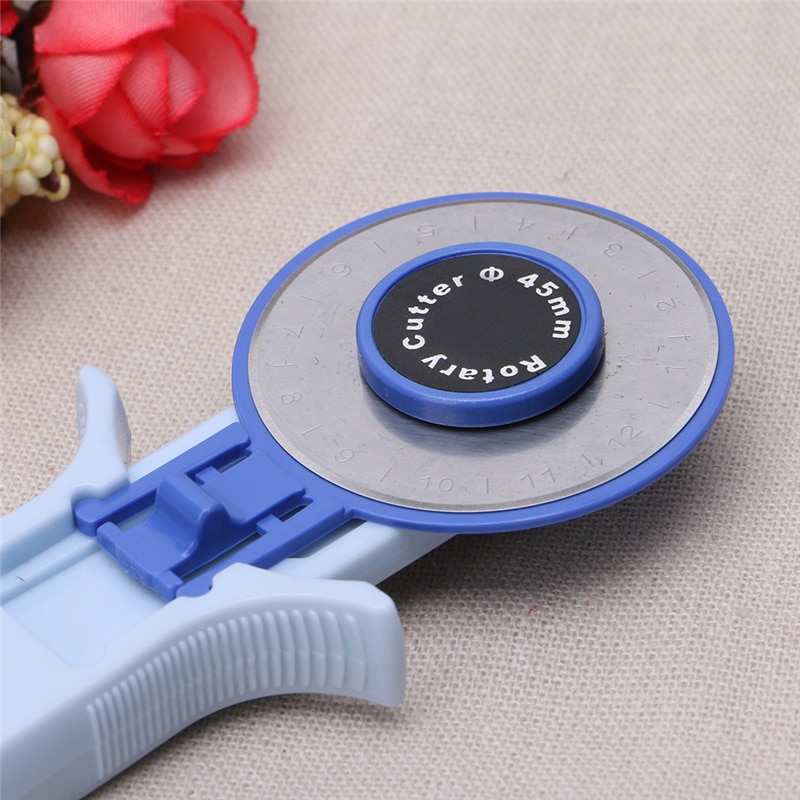 28mm 45mm Rotary Cutter Sewing Quilting Leather Fabric Craft Cutting Tool DIY