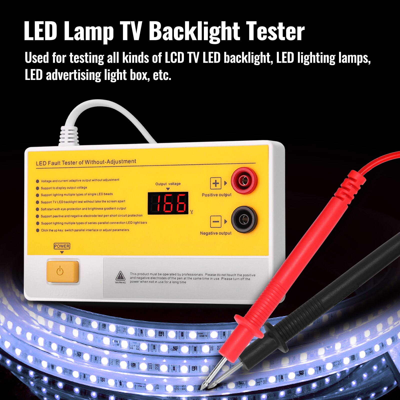 LAMPE À LED RÉTRO-ÉCLAIRAGE TV Testeur Polyvalent Ampoules LED PERLES Outil de Test Des Instruments De Mesure Pour Lumière LED lampe à LED TESTEUR