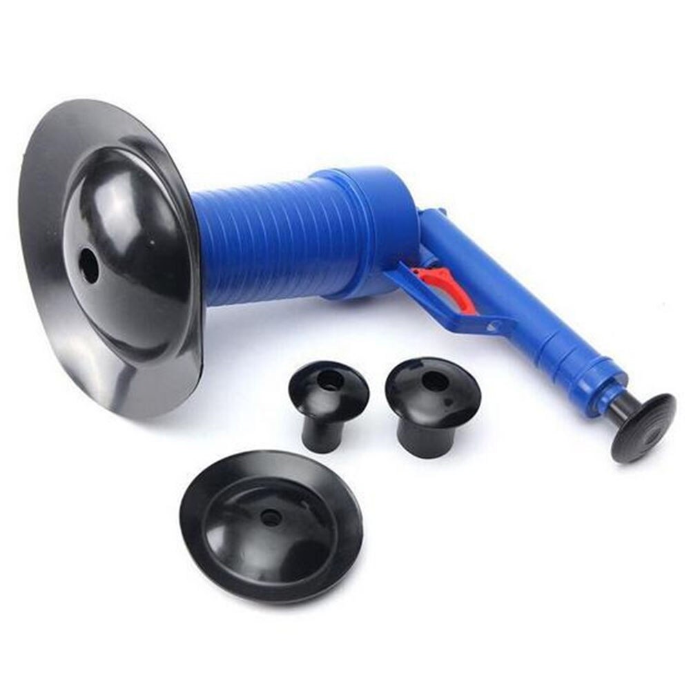 Hoge Druk Wc Cleaner Pipe Plunger Drain Cleaner Luchtpomp Druk Pijp Plunger Ontstopper Riool Zinkt Drain Cleaner