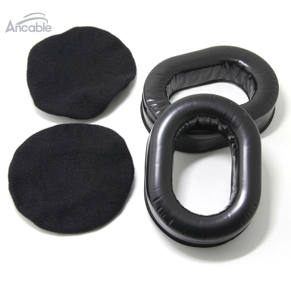 Comfort Gel Undercut Ear Seals for David Clark Kore Avcomm Pilot-USA ASA Flightcom Aviation Headsets with Ear Seal Covers