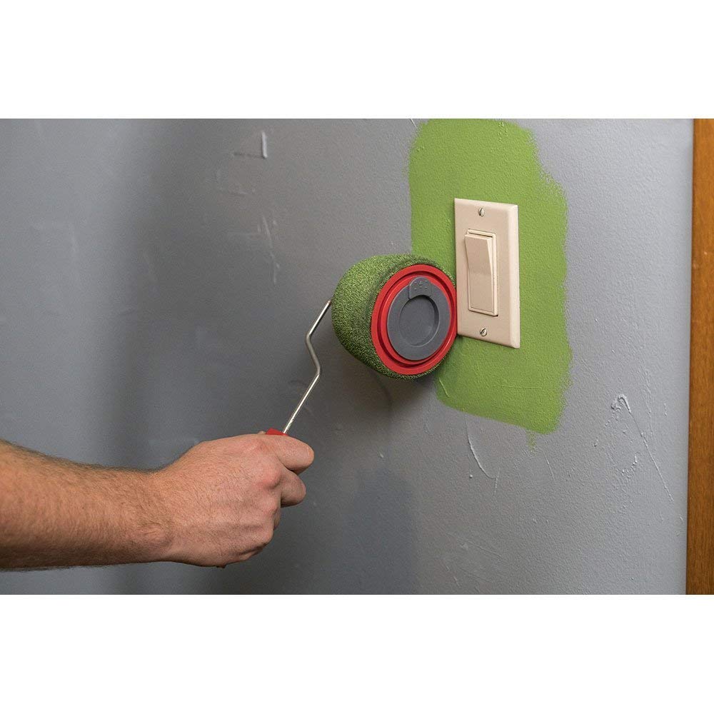 9pcs Seamless paint roller pro brush set Paint Runner paint runner roller Wall Painting for Home Office Building Wall Paint Roll