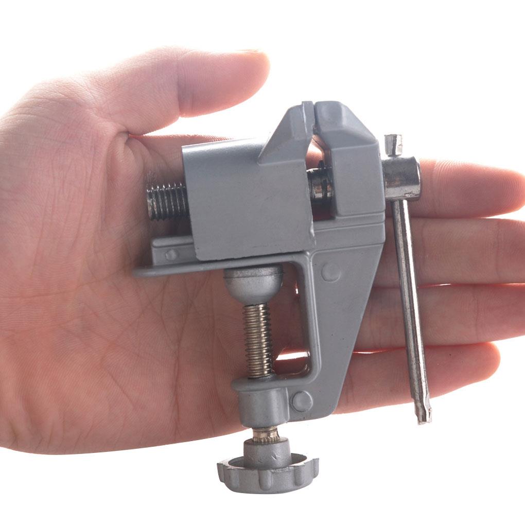 Tabletop Workbench Vise Universal Clamp On Table DIY Craft Woodworking Modeling Jewelry Clamp Vice Woodworking Small Clamp Vise